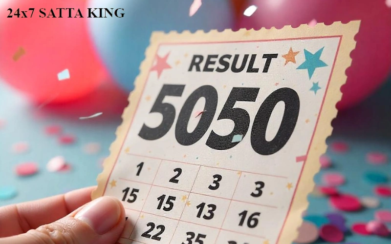 5050 lottery results